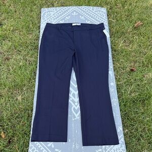 Old Navy Women's Straight Leg Pants - Navy Blue
